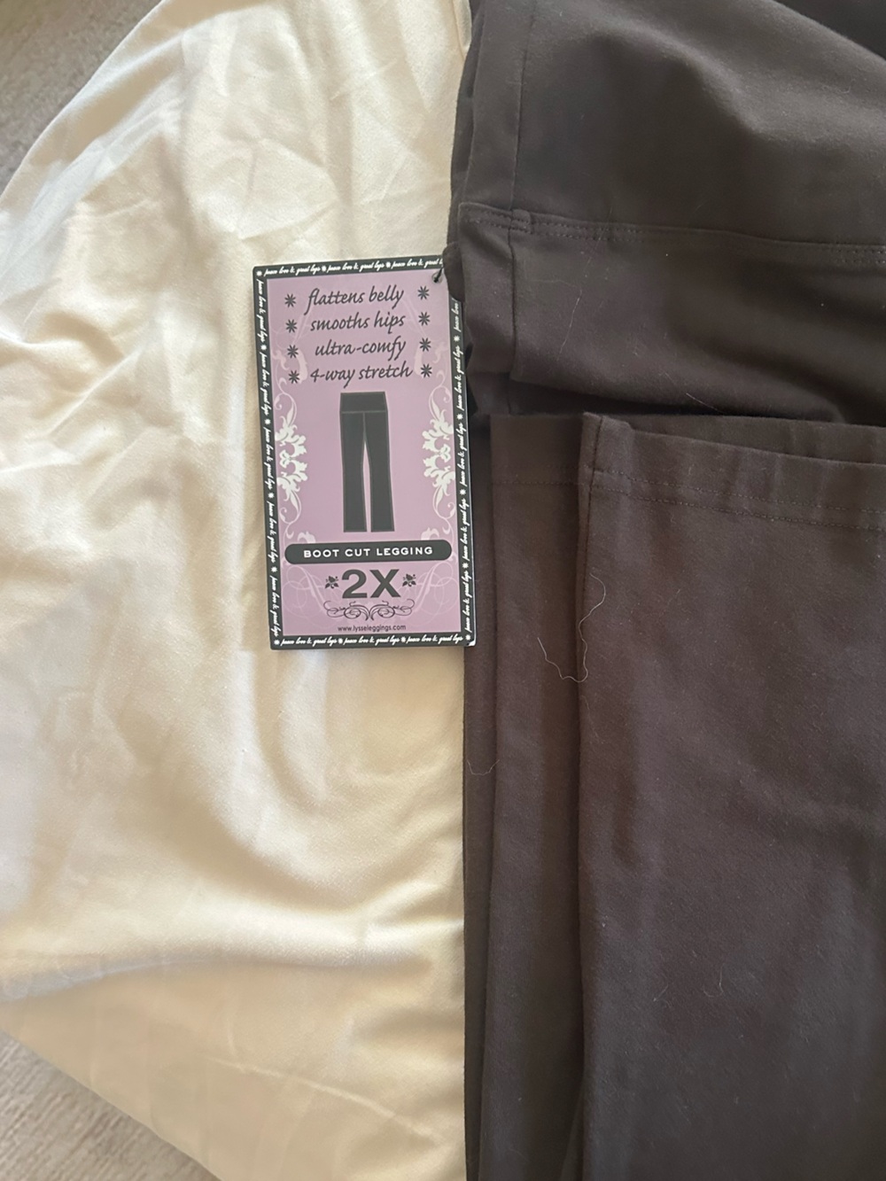 Women’s lyses boot cut pants 2 x